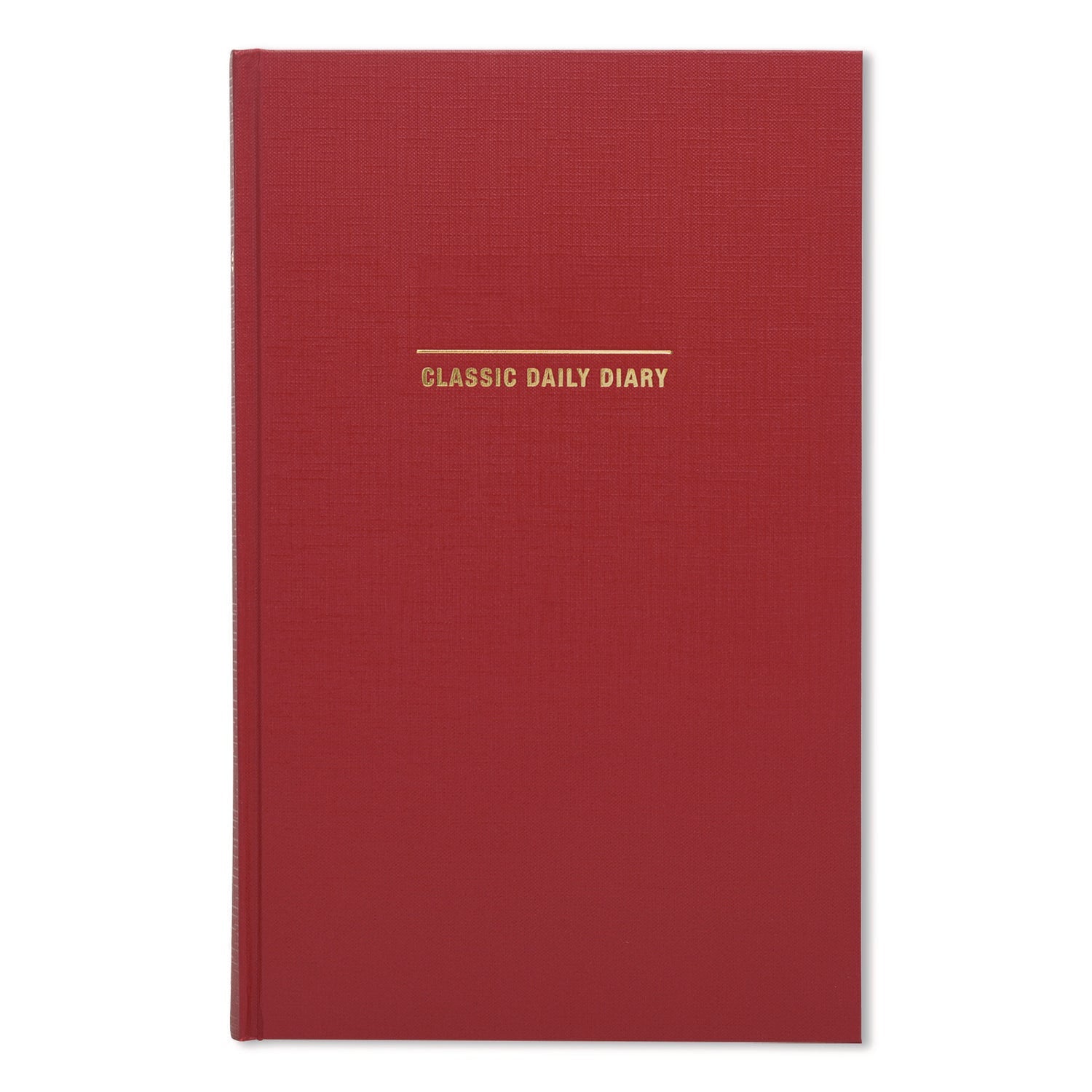 global-printed-products-classic-hardbound-daily-planner-12-5-x-8-red-gold-cover-12-month-jan-to-dec-2025-gpusplssdcy25rd_1